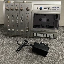 TASCAM MF-P01 Portastudio 4-Track Cassette Tape Recorder [custom pitch modded]