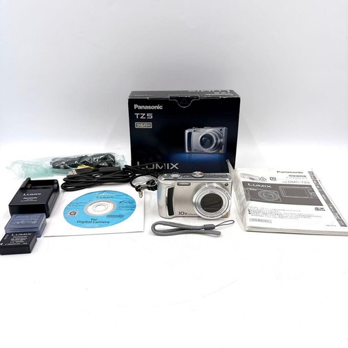 Panasonic lumix tz5 silver - lumix,