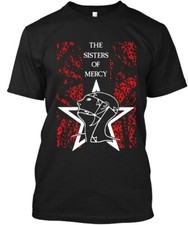 The Sisters of Mercy Band World Tour Cotton Black Full Size For Men UR267