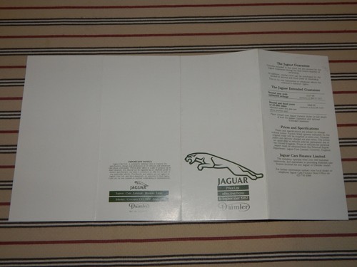 Jaguar daimler price list - jaguar,