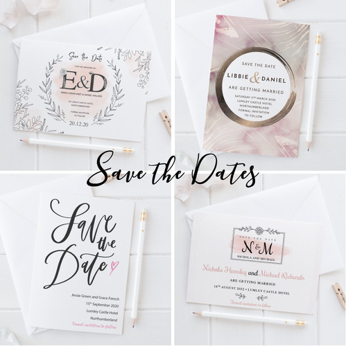 Personalised wedding save - personalised, the