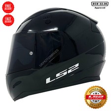 LS2 GLOSS BLACK FULL FACE
