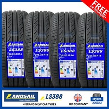 4X New 205 55 16 LANDSAIL