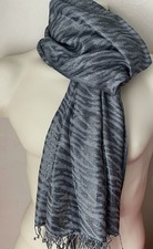 Scarf, Casual Shimmery Grey