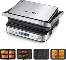 AMZCHEF 4-in-1 Electric Grill