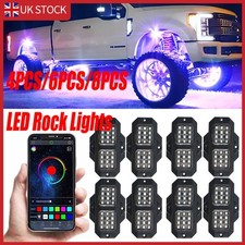 4/6/8 RGB LED Rock Light Kits