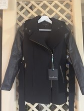 Mackage  Black Leather Sleeve