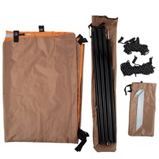 Khaki Awning Sun Canopy Sun