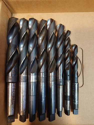 Taper drill bit set - -, hss