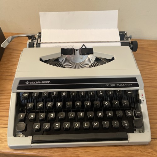 Silver reed sr100 tabulator - silver,