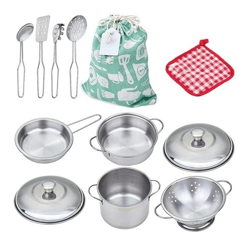 Kids toy pots and pans - and,