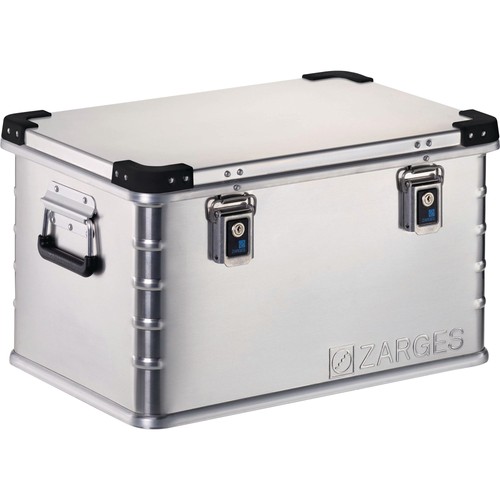 Aluminium box with hinged - , lock