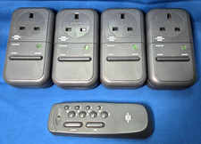 Brennenstuhl remote control sockets system -4 UK FE433 sockets and HS433 remote