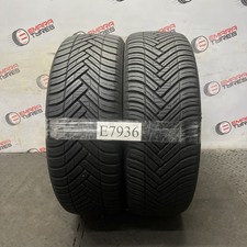 2x 195 55 R16 87V HANKOOK KINERGY 4S Tread 5.9/5.8mm,  (E7936) Tested