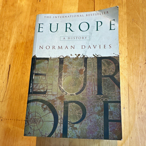 Norman davies europe - europe:, a