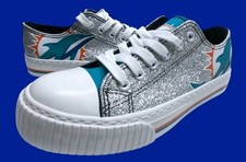 Women's Miami Dolphins Glitter