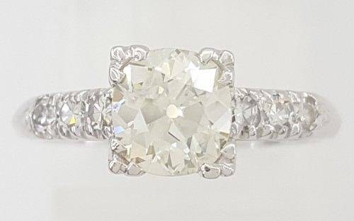 Antique old mine cut - old,