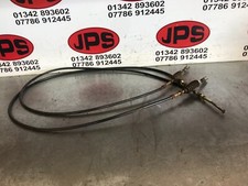 Pair of handbrake cables X Roberine 900 / John Deere X900 mower....£40+VAT