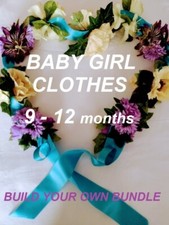 Baby clothes BUILD YOUR OWN BUNDLE Girls 9-12 months