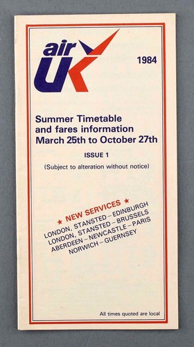 Air airline timetable - uk,