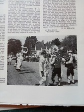 Sa51 Ephemera 1963 Essex Picture Morris dancers arkesden 