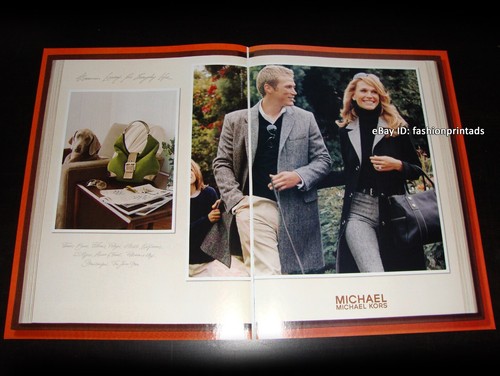 Michael kors page print - print, ad