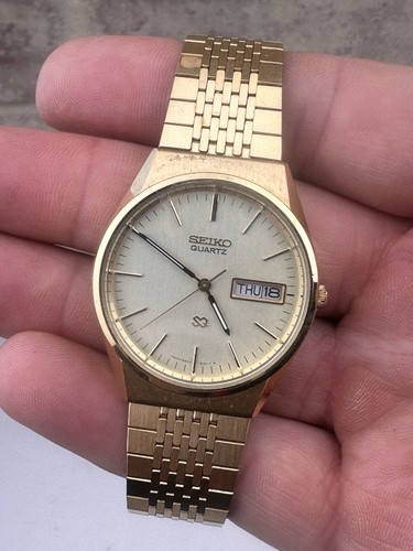 Seiko vintage mens quartz - seiko,