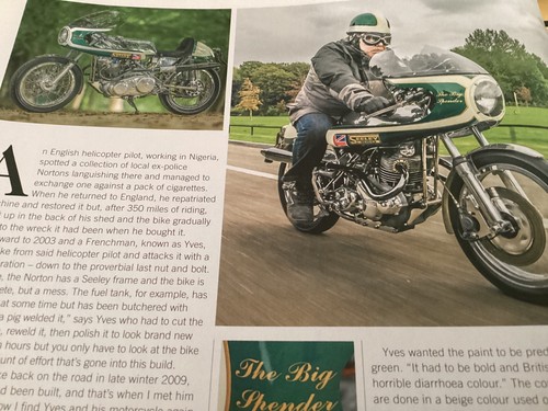 Seeley norton cafe - racer, style
