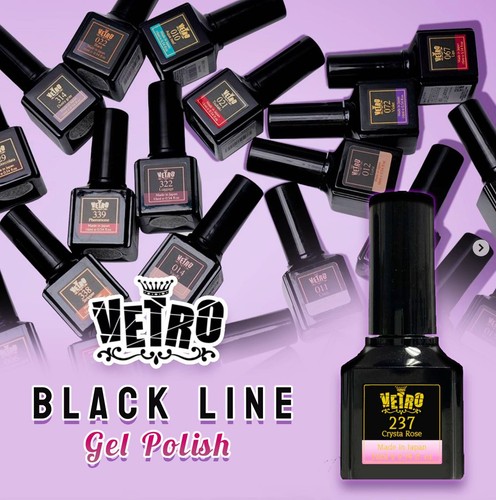 Vetro black line - vetro, gel