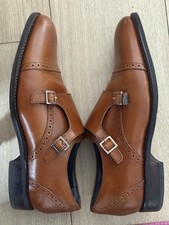 Charles Tyrwhitt Brown Leather Shoes UK 8.5 – SHCO226TAN – Excellent Condition