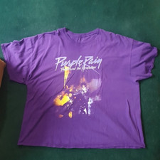 Prince - The Prince Estate Purple Rain T-shirt - Adult 3xl - 100% Cotton