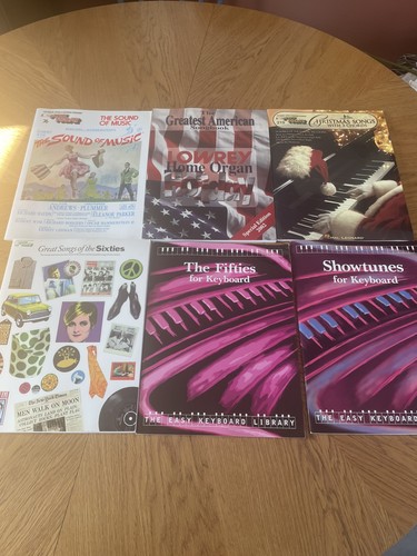 Keyboard song books e z - 6, x