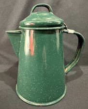 Vintage Small Green Speckled