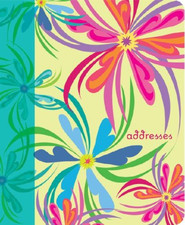 Funky flora mini address book - flora,