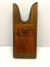 VTG Sturdy Wood & Leather Boot