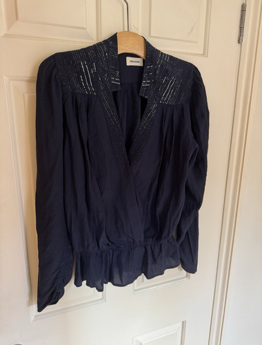 Zadig voltaire navy viscose - zadig,