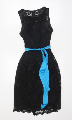 Preworn womens black polyester - womens,