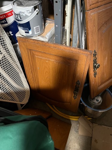 Real oak kitchen cupboard - oak,