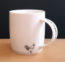 TEAPIGS COCKEREL MUG FINE BONE CHINA CUP