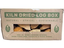 Green Olive Firewood Kiln Dried Hardwood Log Box 20L Eco 1 XJV001