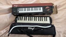 Black plastic melodica with 32