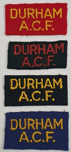 Durham army cadet force set - army,