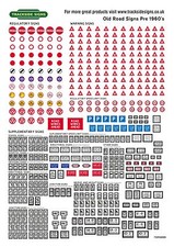 UK Road Signs (Pre 60s) -