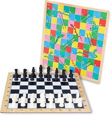 Chess and Snake ladder 2 in 1