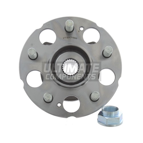 Rear wheel bearing hub kit - hub, for