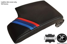 GREY STITCH LEATHER ARMREST