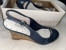 Faith Navy Leather Woman’s