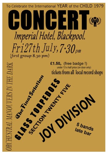 Joy division gig posters - 24,