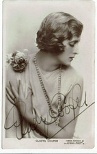 Gladys Cooper hand signed