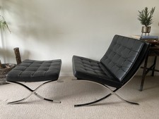 Barcelona Chair And Footstool